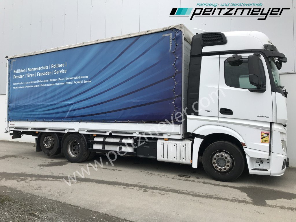 MERCEDES-BENZ Actros 2542 LL Pritsche, EU 6, Klima, Standklima, - Schuifzeilen vrachtwagen: afbeelding 3 MERCEDES-BENZ Actros 2542 LL Pritsche, EU 6, Klima, Standklima, - Schuifzeilen vrachtwagen: afbeelding 3