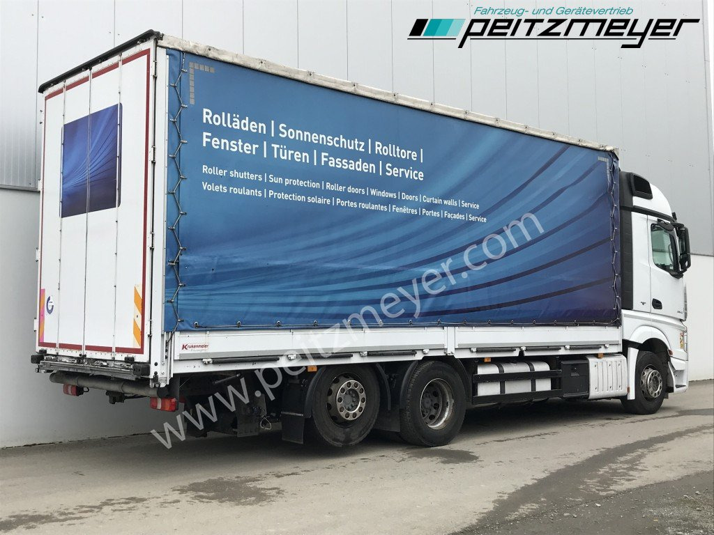 MERCEDES-BENZ Actros 2542 LL Pritsche, EU 6, Klima, Standklima, - Schuifzeilen vrachtwagen: afbeelding 5 MERCEDES-BENZ Actros 2542 LL Pritsche, EU 6, Klima, Standklima, - Schuifzeilen vrachtwagen: afbeelding 5