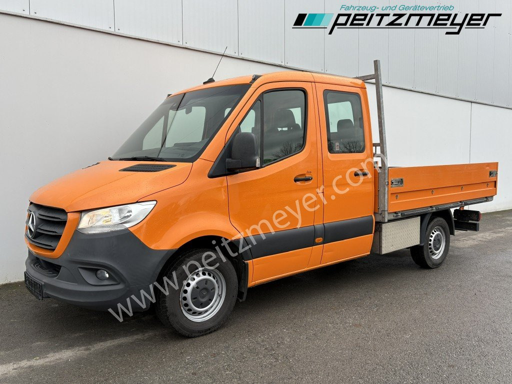 MERCEDES-BENZ Sprinter 314 CDI Doka Pritsche, Klima, Standh., AHK 2,8 t. - Bestelwagen met open laadbak, Bestelwagen met dubbele cabine: afbeelding 1 MERCEDES-BENZ Sprinter 314 CDI Doka Pritsche, Klima, Standh., AHK 2,8 t. - Bestelwagen met open laadbak, Bestelwagen met dubbele cabine: afbeelding 1