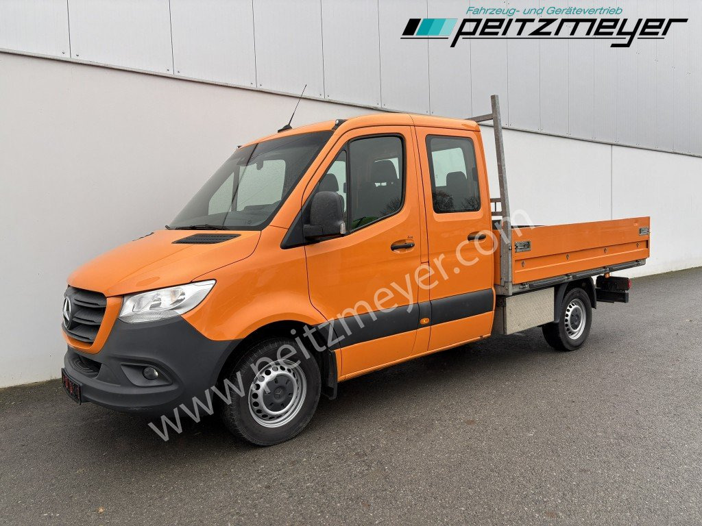 MERCEDES-BENZ Sprinter 314 CDI Doka Pritsche, Klima, Standh., AHK 2,8 t. - Bestelwagen met open laadbak, Bestelwagen met dubbele cabine: afbeelding 1 MERCEDES-BENZ Sprinter 314 CDI Doka Pritsche, Klima, Standh., AHK 2,8 t. - Bestelwagen met open laadbak, Bestelwagen met dubbele cabine: afbeelding 1
