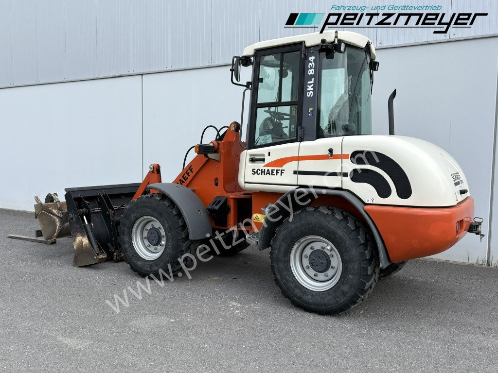 SCHAEFF RADLADER SKL 834 Palettengabel + Klappschaufel - Wiellader: afbeelding 4 SCHAEFF RADLADER SKL 834 Palettengabel + Klappschaufel - Wiellader: afbeelding 4