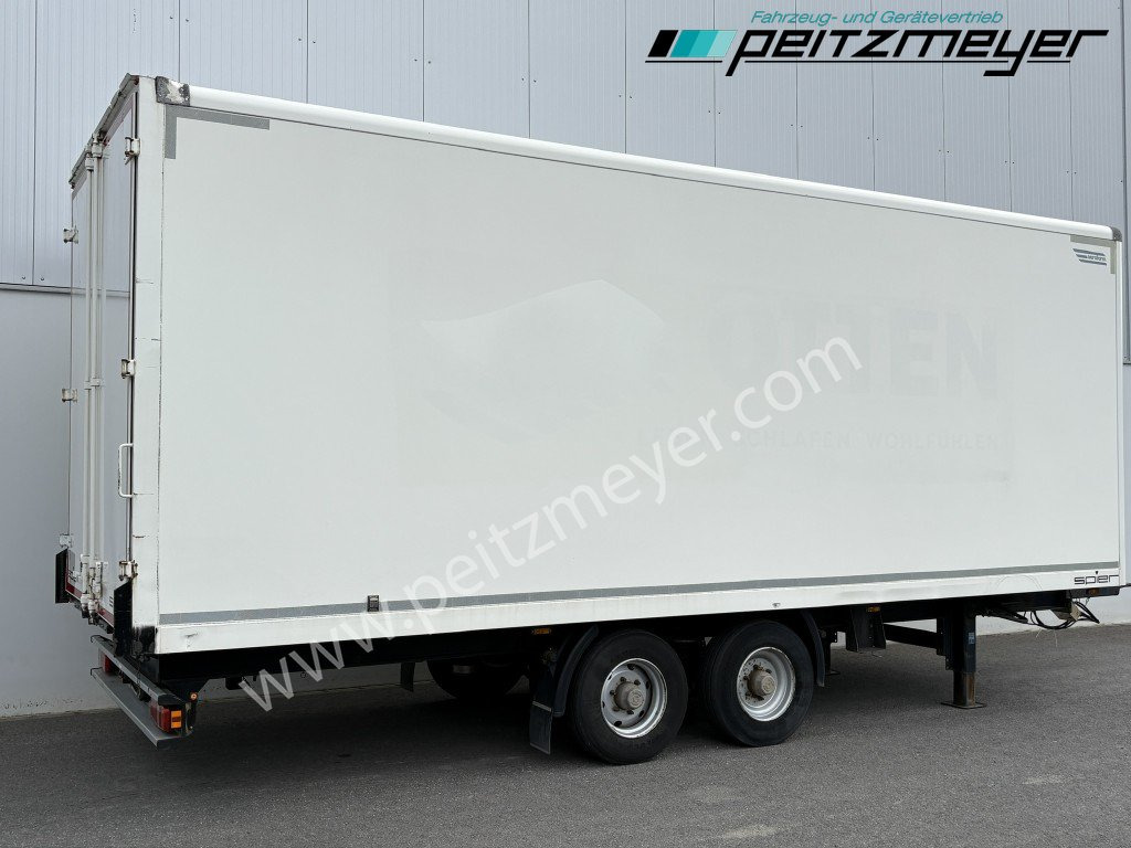 SPIER Tandemkoffer ZGL 255 Plywoodkoffer mit Hecktüren - Gesloten aanhangwagen: afbeelding 1 SPIER Tandemkoffer ZGL 255 Plywoodkoffer mit Hecktüren - Gesloten aanhangwagen: afbeelding 1