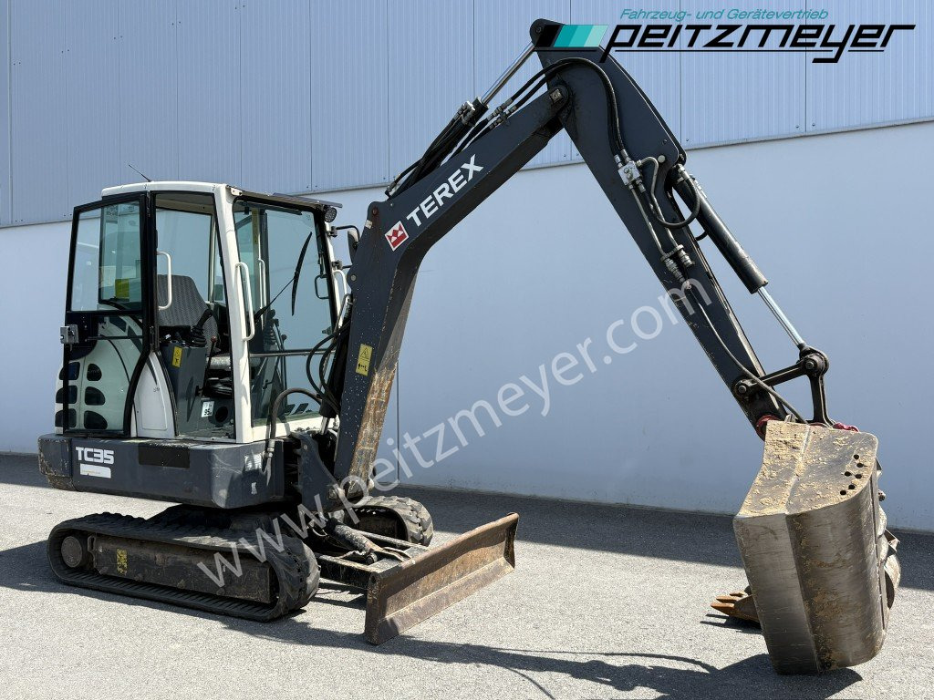 TEREX MINIBAGGER TC 35 mit hydr. Schwenklöffel 1.300 mm - Minigraafmachine: afbeelding 2 TEREX MINIBAGGER TC 35 mit hydr. Schwenklöffel 1.300 mm - Minigraafmachine: afbeelding 2