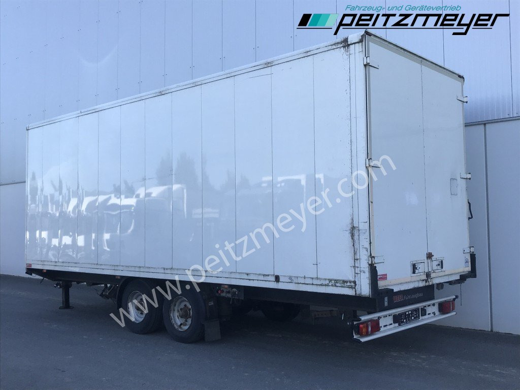 WEFA TANDEMANHÄNGER 10,5 T. Tandem Alukoffer mit Hecktüren - Gesloten aanhangwagen: afbeelding 2 WEFA TANDEMANHÄNGER 10,5 T. Tandem Alukoffer mit Hecktüren - Gesloten aanhangwagen: afbeelding 2