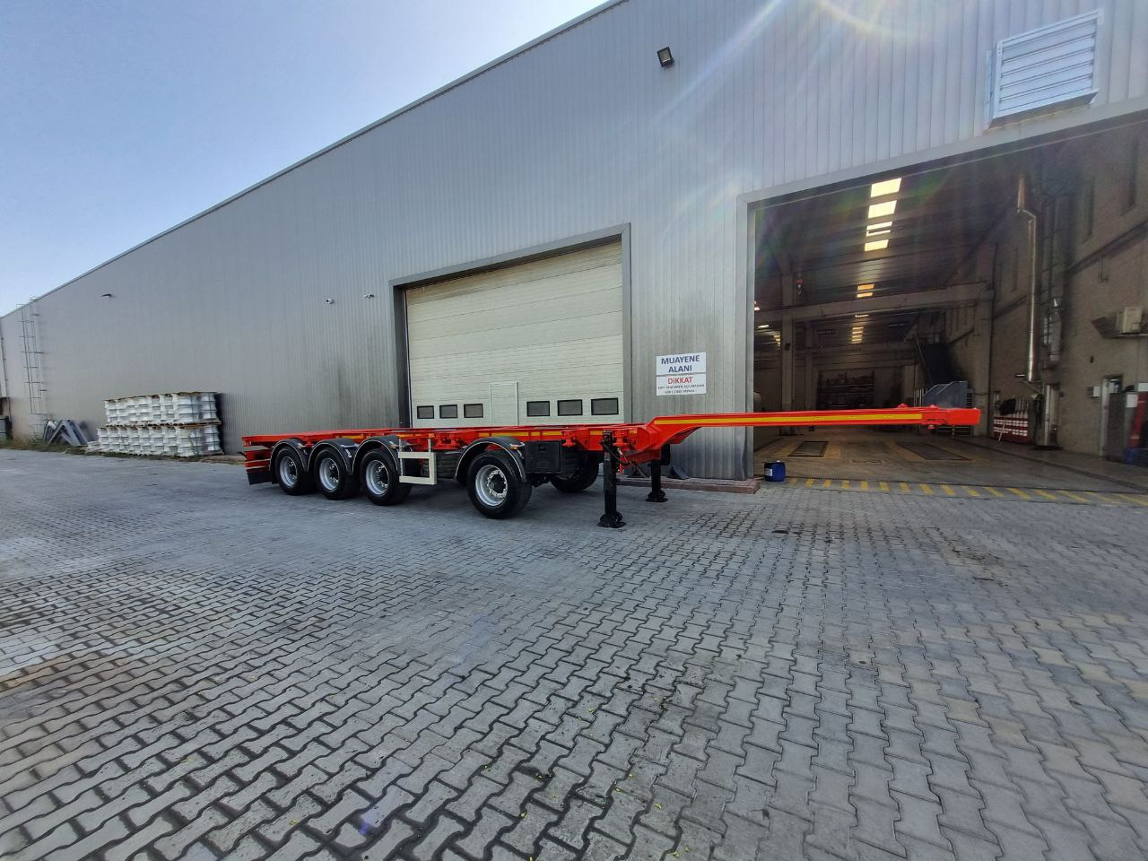 SINAN Container carrier - Containertransporter/ Wissellaadbak oplegger: afbeelding 3 SINAN Container carrier - Containertransporter/ Wissellaadbak oplegger: afbeelding 3