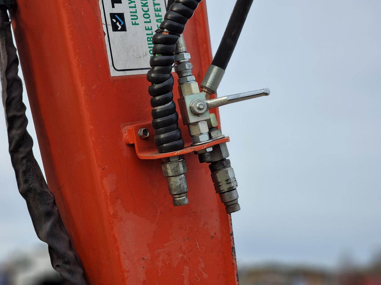 Minigraafmachine KUBOTA KX080-4. Metal tracks.: afbeelding 8