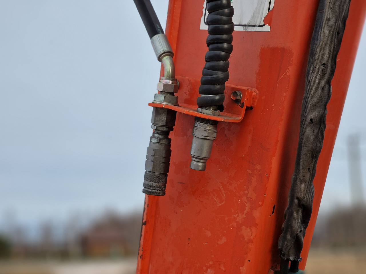 Minigraafmachine KUBOTA KX080-4. Metal tracks.: afbeelding 7