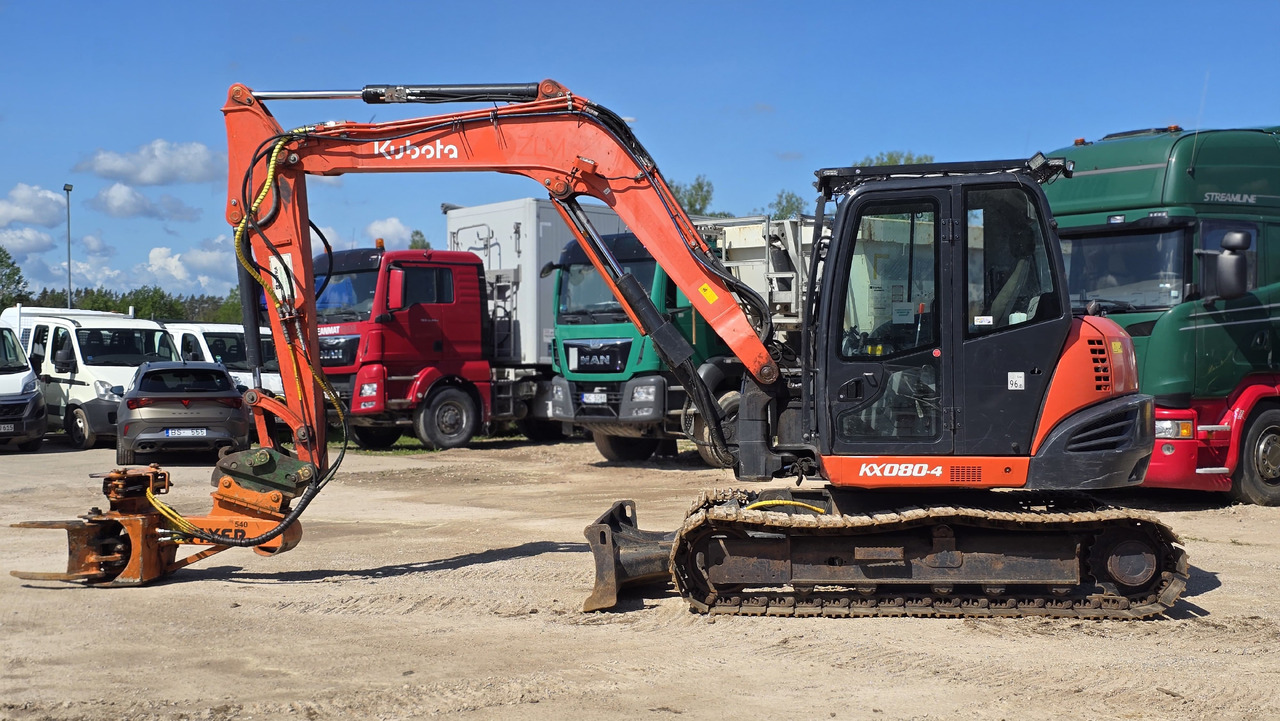 Kubota KX080-4, AXER 540 - Bosbouw tractor: afbeelding 1 Kubota KX080-4, AXER 540 - Bosbouw tractor: afbeelding 1