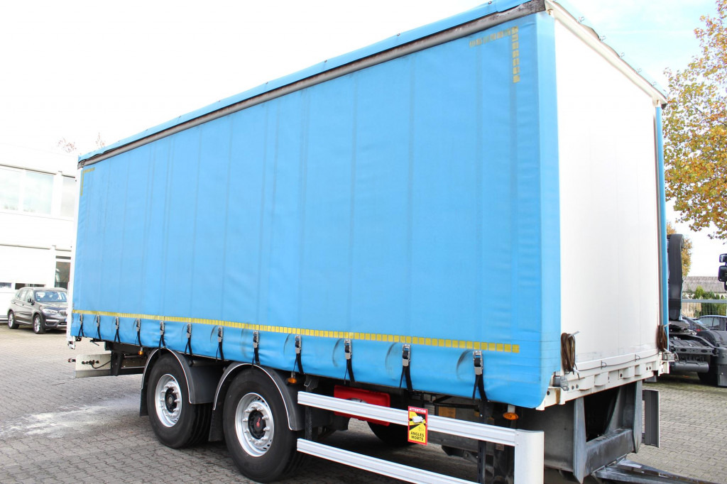 Aanhangwagen met huif Fruehauf Fruehauf 2-Achser SAF Edscha Alu Bordwände: afbeelding 8