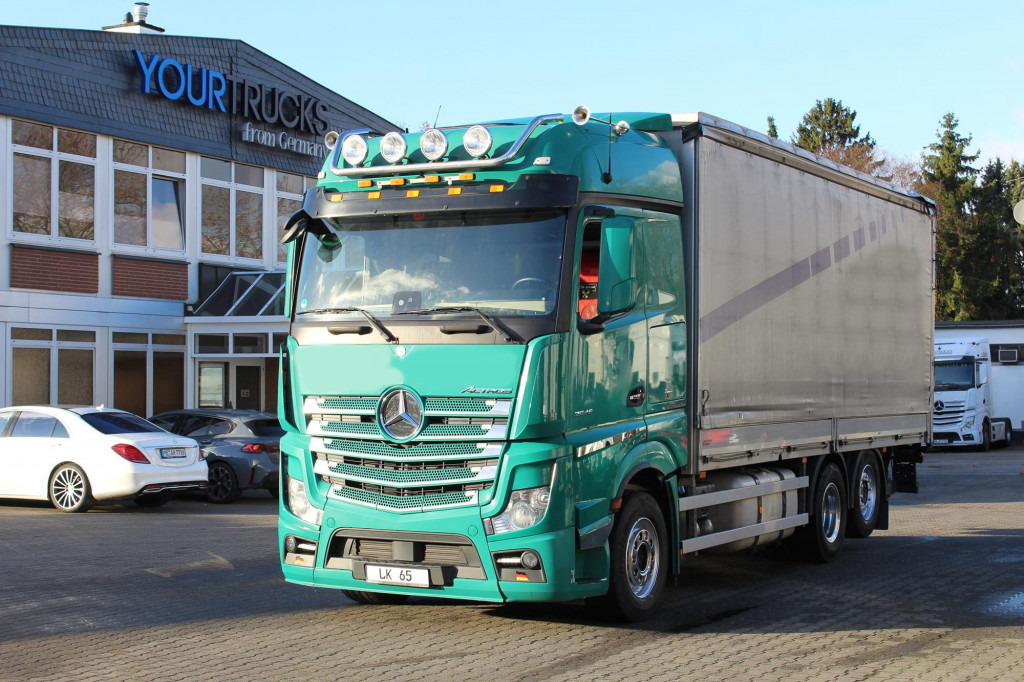 Mercedes-Benz Actros 2545 E6 Plane Retarder LBW ANK Schlafkab - Schuifzeilen vrachtwagen: afbeelding 1 Mercedes-Benz Actros 2545 E6 Plane Retarder LBW ANK Schlafkab - Schuifzeilen vrachtwagen: afbeelding 1