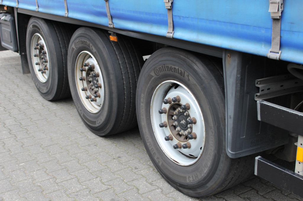 SCHMITZ Plane Edscha Liftachse Pal.-Kasten Lenkachse - Schuifzeiloplegger: afbeelding 5 SCHMITZ Plane Edscha Liftachse Pal.-Kasten Lenkachse - Schuifzeiloplegger: afbeelding 5