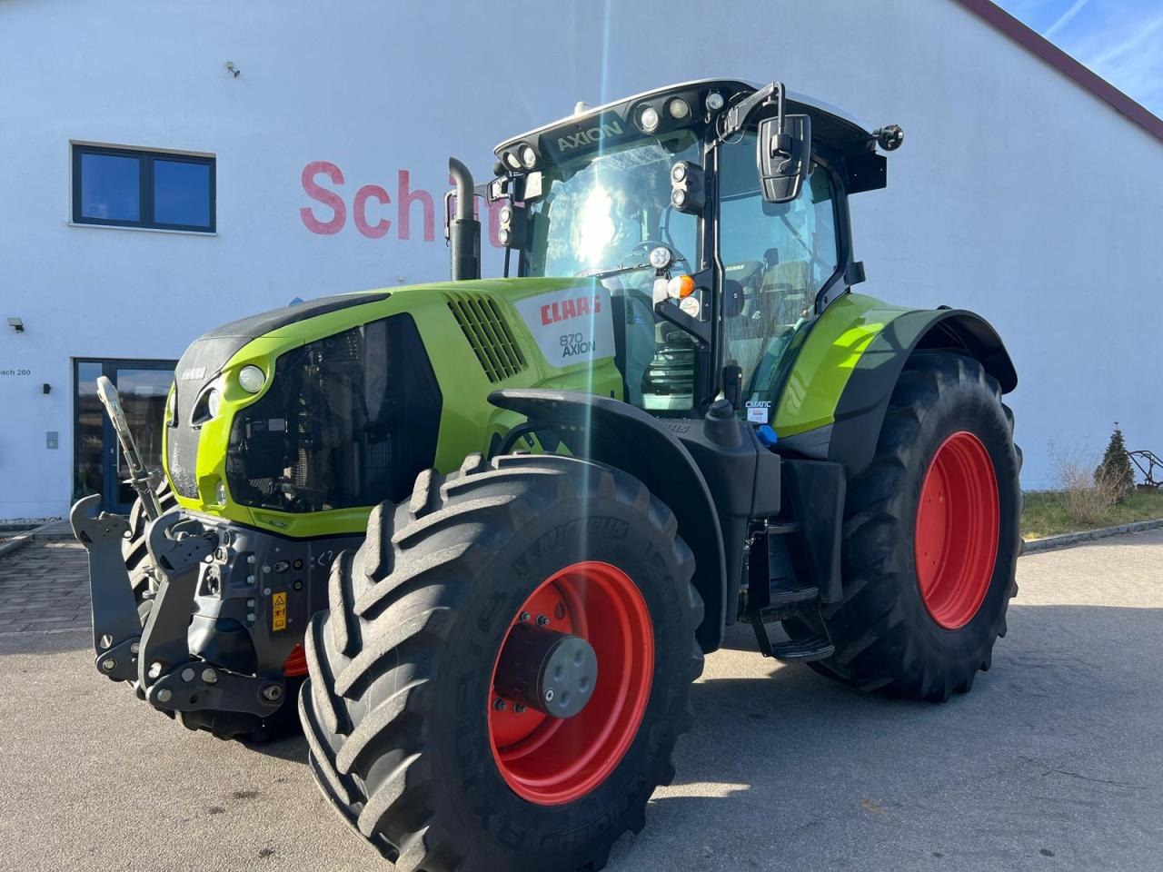 CLAAS Axion 870 CMATIC, Baujahr 2017, 4.923 Betriebsstunden - Tractor: afbeelding 1 CLAAS Axion 870 CMATIC, Baujahr 2017, 4.923 Betriebsstunden - Tractor: afbeelding 1