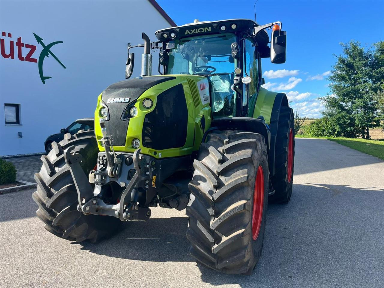 CLAAS Axion 870 CMATIC, Cebis Touch, S10-GPS, TOP - Tractor: afbeelding 4 CLAAS Axion 870 CMATIC, Cebis Touch, S10-GPS, TOP - Tractor: afbeelding 4