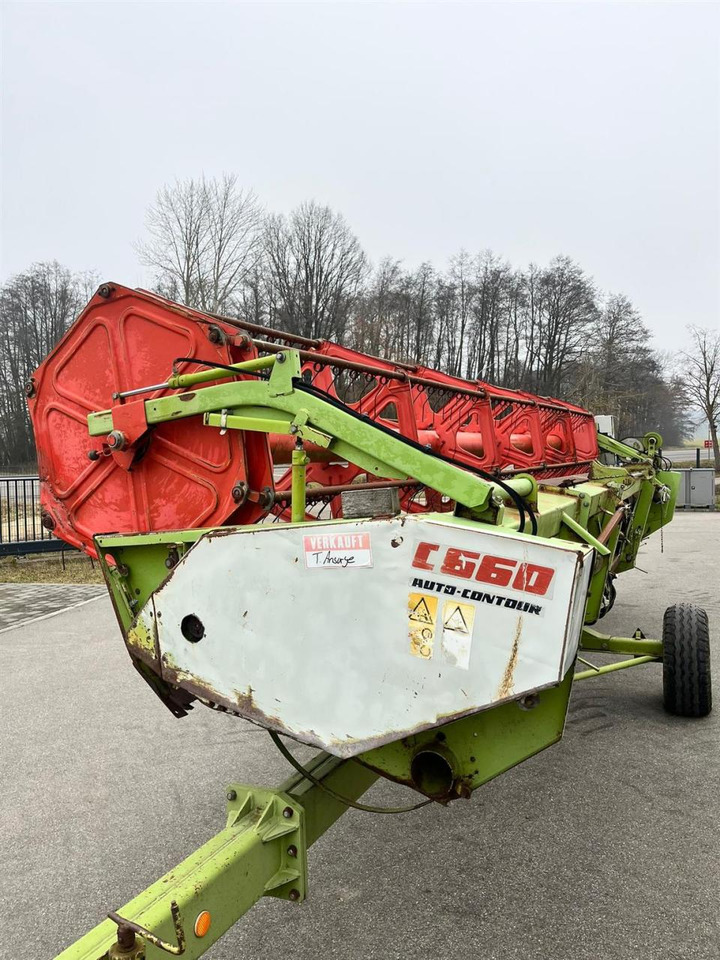 CLAAS Schneidwerk Claas C660 mit Autocontour, Transportwagen - Hakselaar toebehoor: afbeelding 3 CLAAS Schneidwerk Claas C660 mit Autocontour, Transportwagen - Hakselaar toebehoor: afbeelding 3