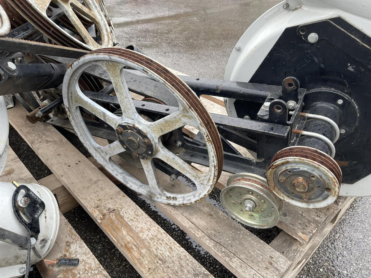 Landbouwmachine CLAAS Schneidwerk Gebläse, Windhaspel, Airreel Soja: afbeelding 8