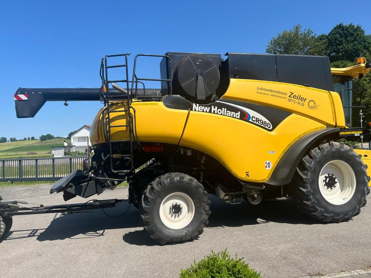 New Holland CR 980, Allrad, Maisausrüstung, Schneidwerk - Maaidorser: afbeelding 5 New Holland CR 980, Allrad, Maisausrüstung, Schneidwerk - Maaidorser: afbeelding 5