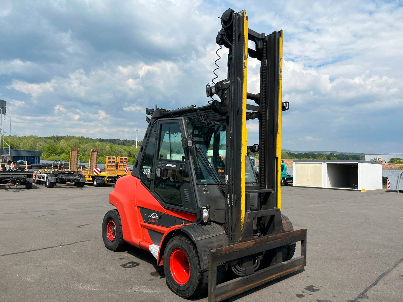 Diesel heftruck Linde H 80-900 EVO Linde H 80-900 EVO: afbeelding 7 Diesel heftruck Linde H 80-900 EVO Linde H 80-900 EVO: afbeelding 7