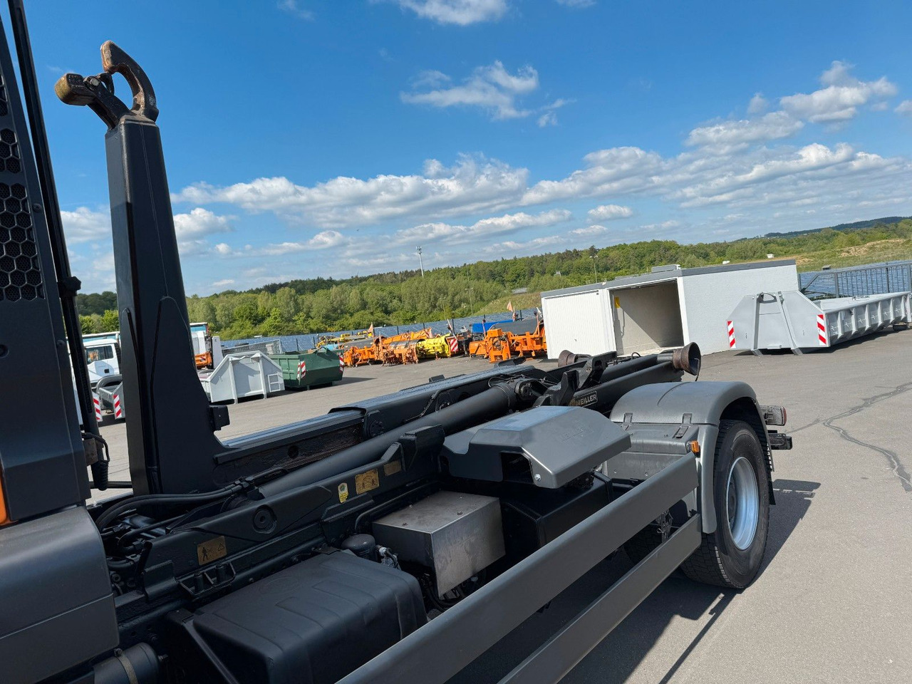 Haakarmsysteem vrachtwagen MAN TGA 18.350 4x4 Meiler Abroller RK 14.45 Winterd.: afbeelding 8