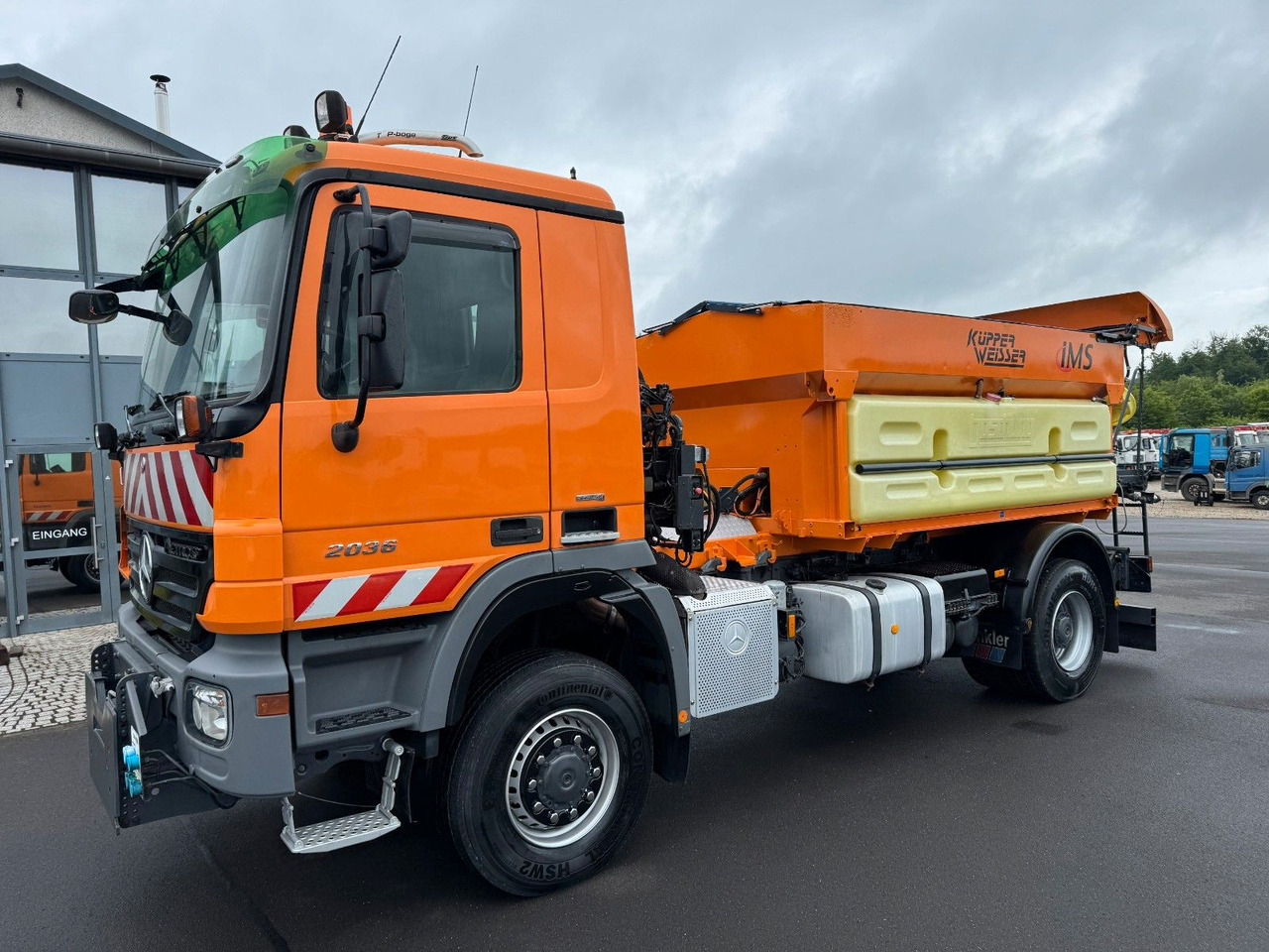 Mercedes-Benz Actros 2036 4x4 mit Dautel Wechselsystem E 5 - Kipper vrachtwagen: afbeelding 3 Mercedes-Benz Actros 2036 4x4 mit Dautel Wechselsystem E 5 - Kipper vrachtwagen: afbeelding 3