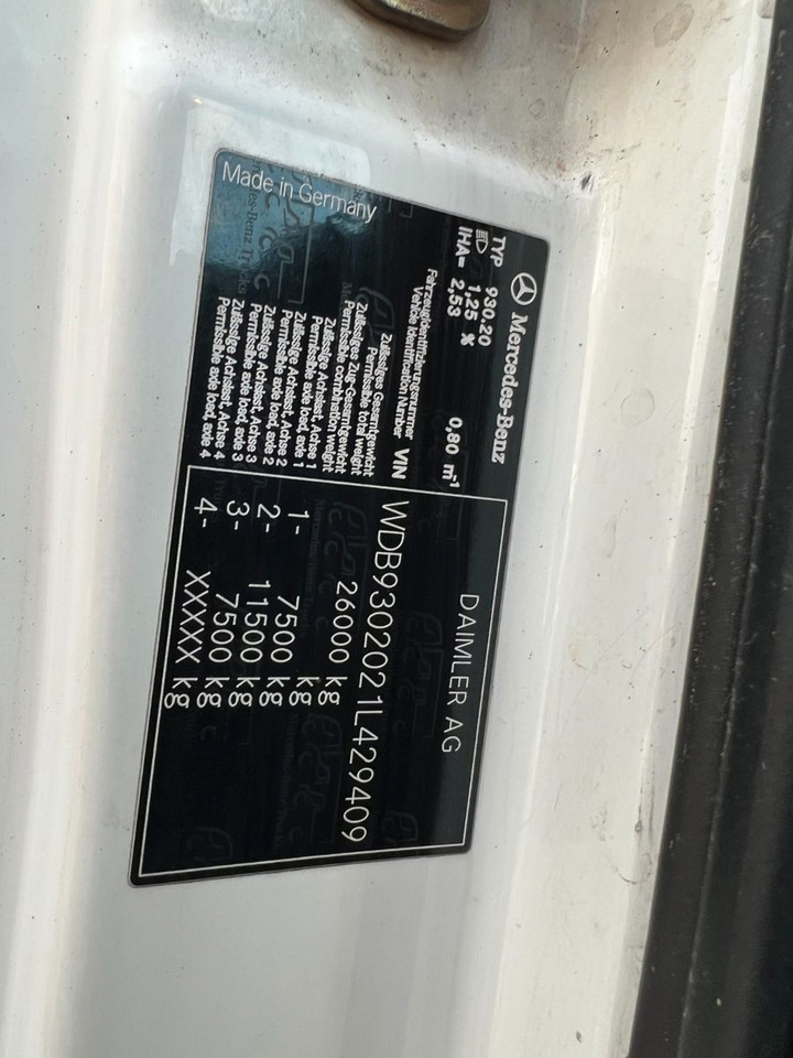 Mercedes-Benz Actros 2532 6x2 MP3 Faun Power Press 524 - Vuilniswagen: afbeelding 5 Mercedes-Benz Actros 2532 6x2 MP3 Faun Power Press 524 - Vuilniswagen: afbeelding 5