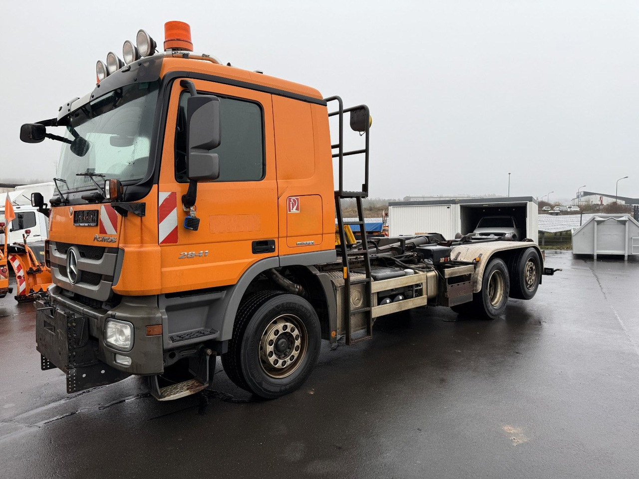 Mercedes-Benz Actros 2841L 6x2 Kranhydraulik Multilift Winterd - Haakarmsysteem vrachtwagen: afbeelding 1 Mercedes-Benz Actros 2841L 6x2 Kranhydraulik Multilift Winterd - Haakarmsysteem vrachtwagen: afbeelding 1