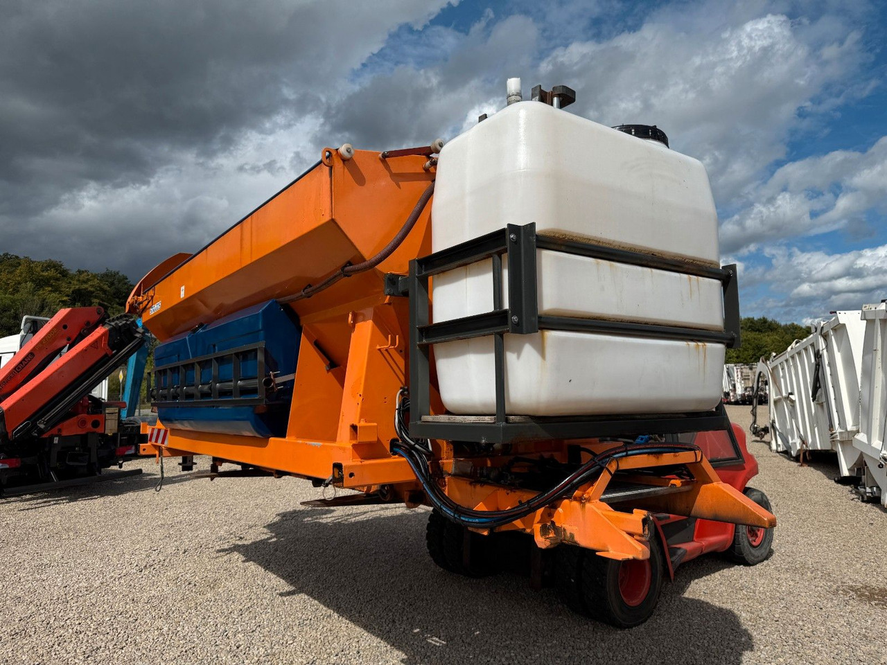 Vrachtwagen Schmidt Salzstreuer Stratus B80-42 VALN5Z Bandstreuer: afbeelding 8