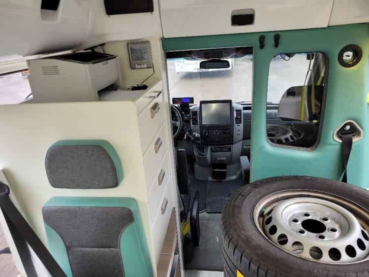 Ambulance MERCEDES – BENZ SPRINTER 2.2D AMBULANCE (PROFILE) KLIMA 11.2014 EURO 5: afbeelding 12