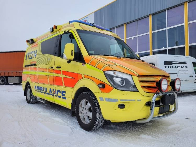 MERCEDES – BENZ SPRINTER AMBULANCE (TAMLANS) KLIMA, 11.2016, EURO 6 - Ambulance: afbeelding 1 MERCEDES – BENZ SPRINTER AMBULANCE (TAMLANS) KLIMA, 11.2016, EURO 6 - Ambulance: afbeelding 1