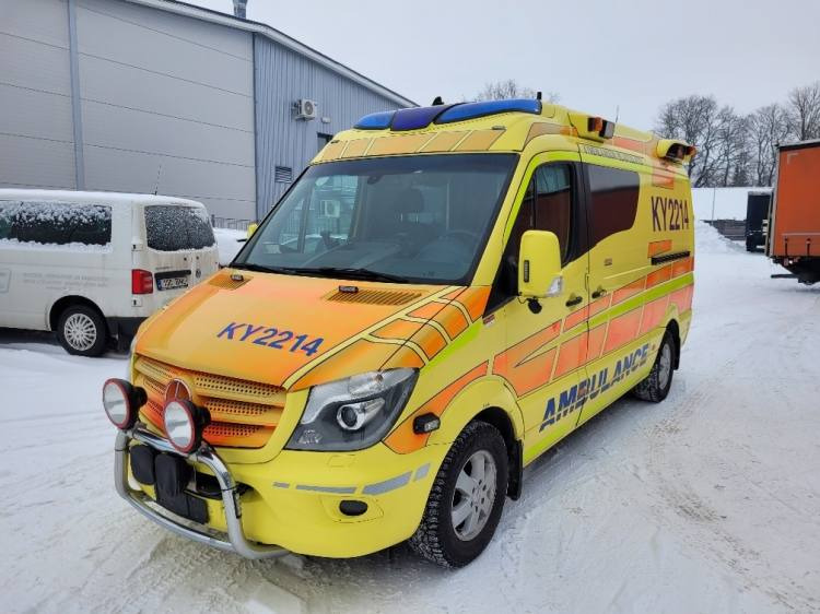 MERCEDES – BENZ SPRINTER AMBULANCE (TAMLANS) KLIMA, 11.2016, EURO 6 - Ambulance: afbeelding 2 MERCEDES – BENZ SPRINTER AMBULANCE (TAMLANS) KLIMA, 11.2016, EURO 6 - Ambulance: afbeelding 2