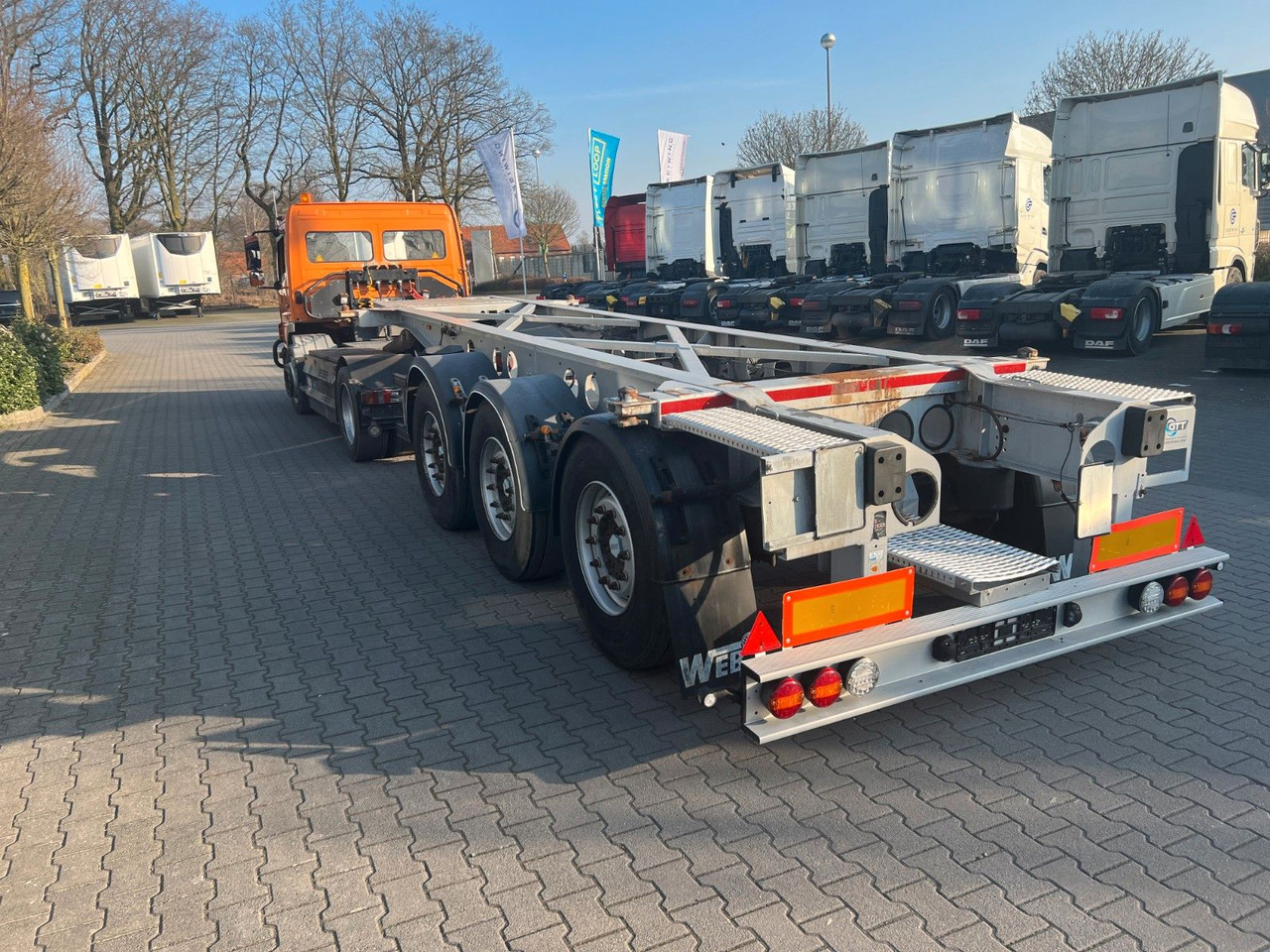 Web Trailer COS-24 AFR, 20ft Chassis Web Trailer COS-24 AFR, 20ft Chassis - Containertransporter/ Wissellaadbak oplegger: afbeelding 5 Web Trailer COS-24 AFR, 20ft Chassis Web Trailer COS-24 AFR, 20ft Chassis - Containertransporter/ Wissellaadbak oplegger: afbeelding 5