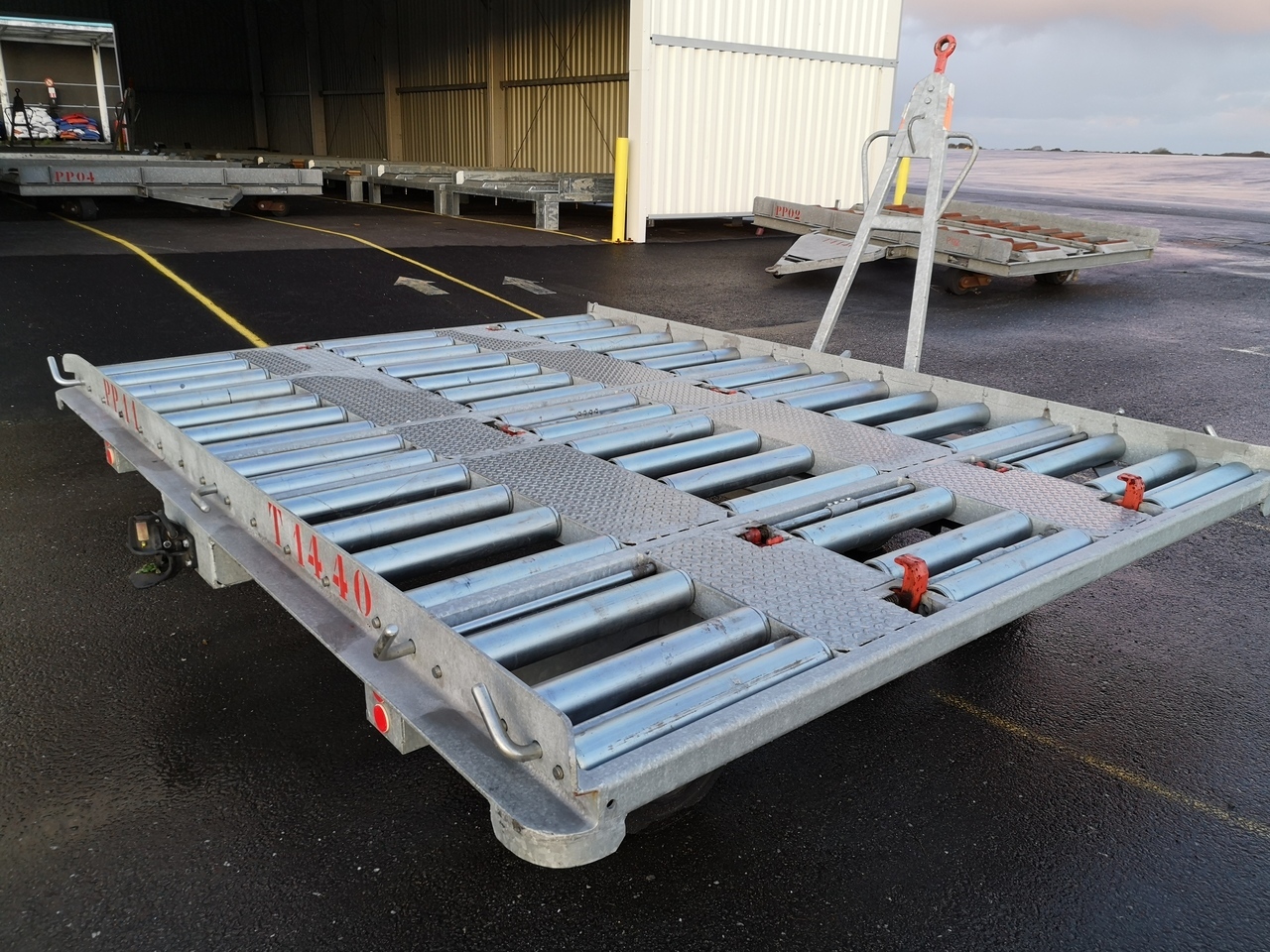 Miloco Cargo Pallet Dollies - Ground support equipment: afbeelding 1 Miloco Cargo Pallet Dollies - Ground support equipment: afbeelding 1