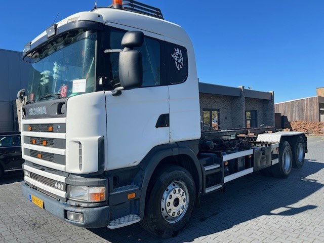 Scania R144-460 V8 .460 6x2 - Containertransporter/ Wissellaadbak vrachtwagen: afbeelding 1 Scania R144-460 V8 .460 6x2 - Containertransporter/ Wissellaadbak vrachtwagen: afbeelding 1