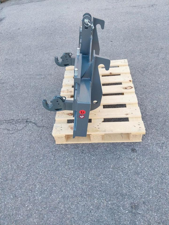 Adapter Weidemann Hoflader auf 3 Punkt Kat II Palettengabel Euro - Vorken: afbeelding 5 Adapter Weidemann Hoflader auf 3 Punkt Kat II Palettengabel Euro - Vorken: afbeelding 5