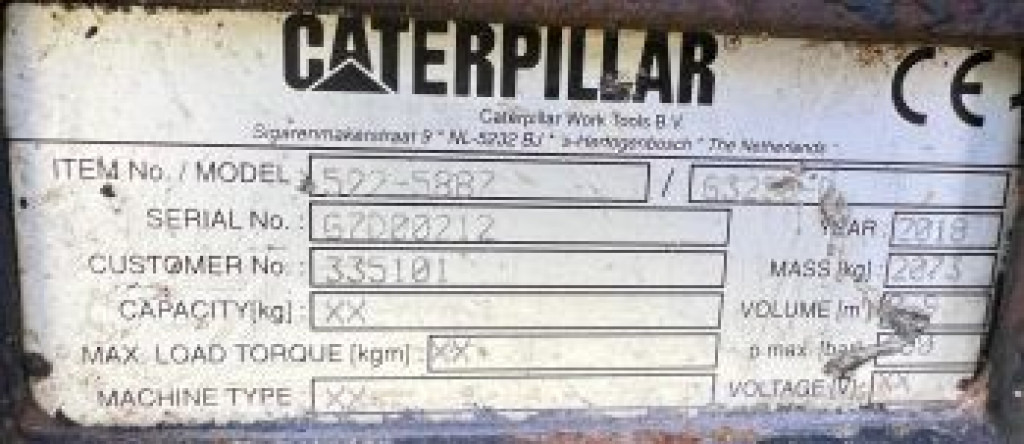 CATERPILLAR Sortiergreifer 325 B D Anbaugeräte Baumaschinen Sortiergreifer 900Ltr. für Maschine 25-50to - Bouwmachine: afbeelding 2 CATERPILLAR Sortiergreifer 325 B D Anbaugeräte Baumaschinen Sortiergreifer 900Ltr. für Maschine 25-50to - Bouwmachine: afbeelding 2