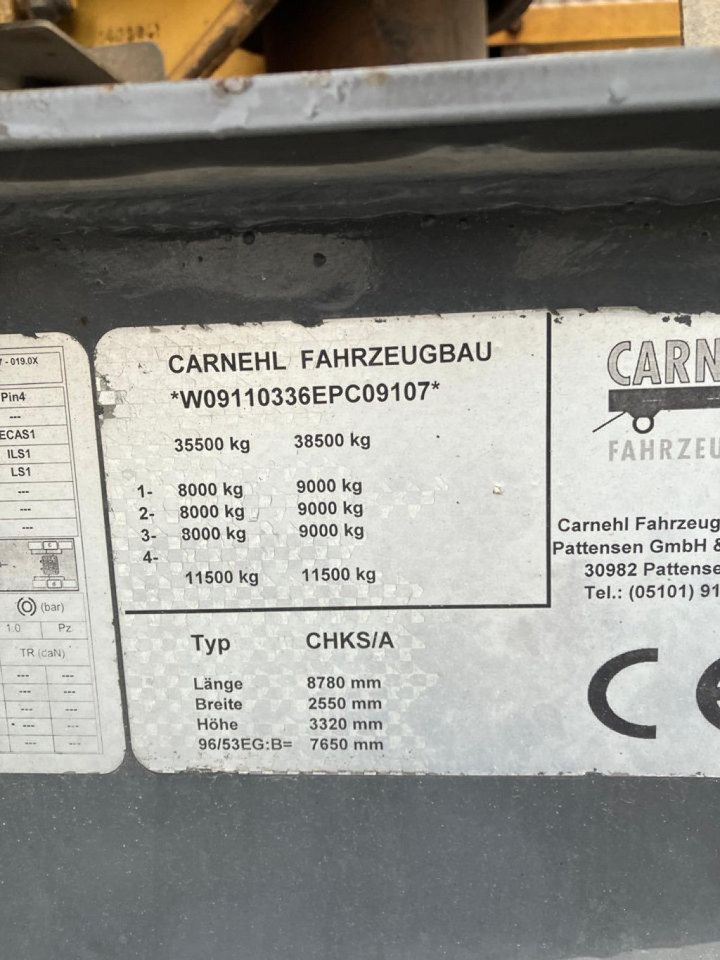 CARNEHL Kippauflieger CHKS A Kippauflieger - Kipper oplegger: afbeelding 4 CARNEHL Kippauflieger CHKS A Kippauflieger - Kipper oplegger: afbeelding 4