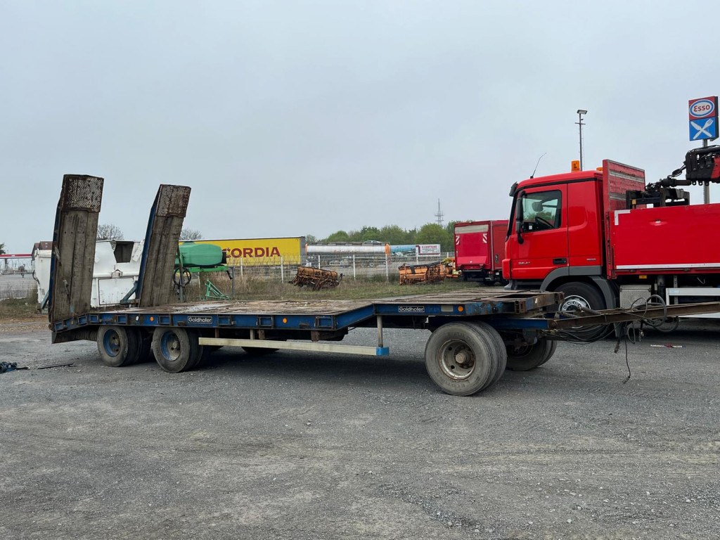 GOLDHOFER GOLDHOFER Tieflader Tiefladeranhänger TU 3-24/80 Rampen - Dieplader aanhangwagen: afbeelding 2 GOLDHOFER GOLDHOFER Tieflader Tiefladeranhänger TU 3-24/80 Rampen - Dieplader aanhangwagen: afbeelding 2