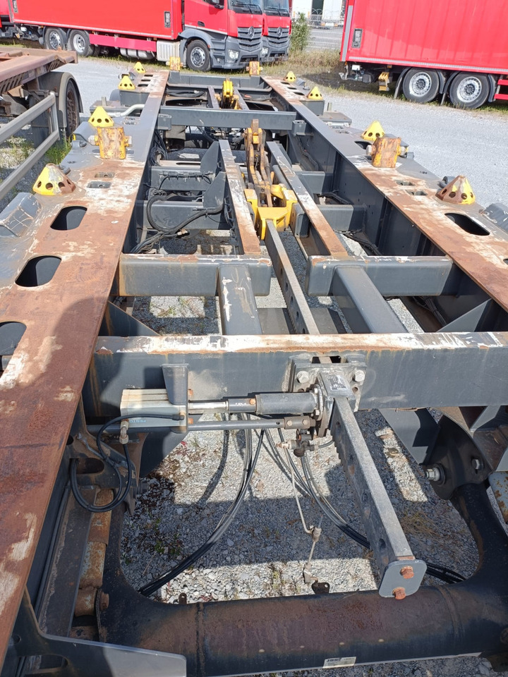 Containertransporter/ Wissellaadbak aanhangwagen HUEFFERMANN Anhänger für Absetzmulden HMA 18.76 LS Containeranhänger: afbeelding 6