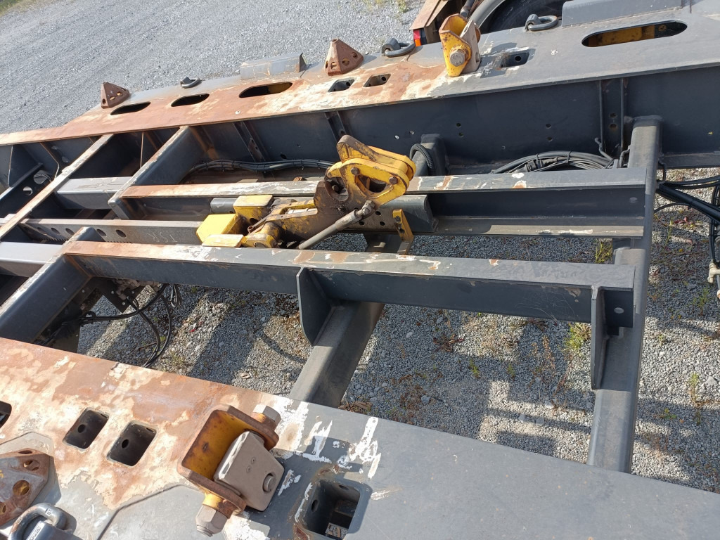 Containertransporter/ Wissellaadbak aanhangwagen HUEFFERMANN Anhänger für Absetzmulden HMA 18.76 LS Containeranhänger: afbeelding 8