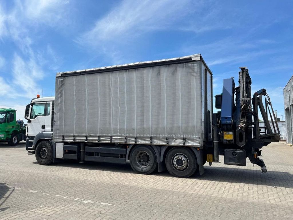 MAN TG-S 26.360 6x2-2LL Pritsche Heckkran 34m/to, Ji - Vrachtwagen met open laadbak, Kraanwagen: afbeelding 4 MAN TG-S 26.360 6x2-2LL Pritsche Heckkran 34m/to, Ji - Vrachtwagen met open laadbak, Kraanwagen: afbeelding 4