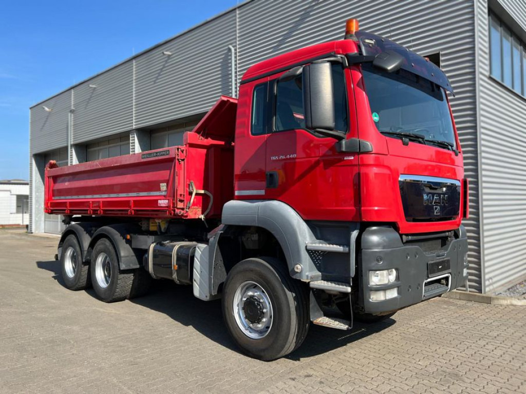 MAN TG-S 26.440 6x6 3-Achs Allradkipper Bordmatik - Kipper vrachtwagen: afbeelding 2 MAN TG-S 26.440 6x6 3-Achs Allradkipper Bordmatik - Kipper vrachtwagen: afbeelding 2