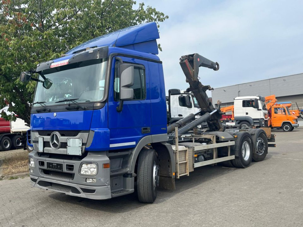 MERCEDES-BENZ Actros 2541 L6x2 Abrollkipper Meiller Schub Knick - Haakarmsysteem vrachtwagen: afbeelding 1 MERCEDES-BENZ Actros 2541 L6x2 Abrollkipper Meiller Schub Knick - Haakarmsysteem vrachtwagen: afbeelding 1