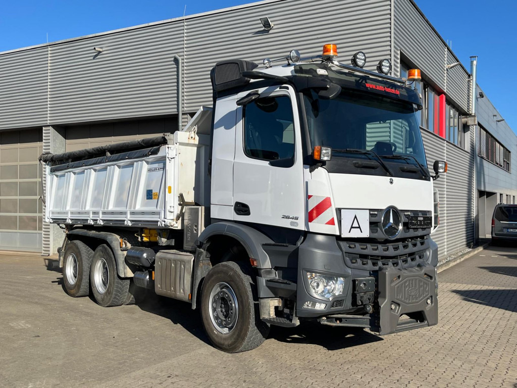 MERCEDES-BENZ Arocs 2645 K 6x4 3-Achs Kipper gr. Meiller Bordmatik 2 Stempel - Kipper vrachtwagen: afbeelding 5 MERCEDES-BENZ Arocs 2645 K 6x4 3-Achs Kipper gr. Meiller Bordmatik 2 Stempel - Kipper vrachtwagen: afbeelding 5