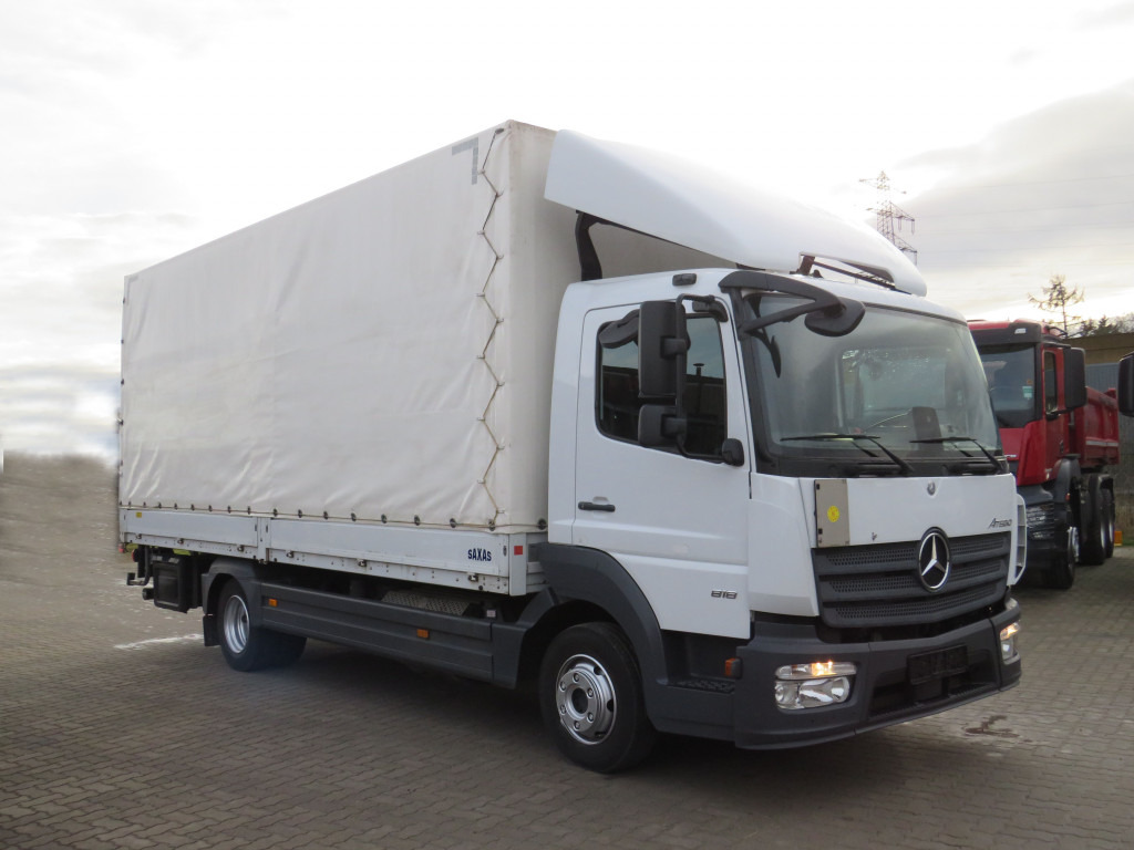 MERCEDES-BENZ Atego 818 L Pritsche LBW LBW 1 to AHK+Luftans - Huifzeil bedrijfswagen: afbeelding 5 MERCEDES-BENZ Atego 818 L Pritsche LBW LBW 1 to AHK+Luftans - Huifzeil bedrijfswagen: afbeelding 5