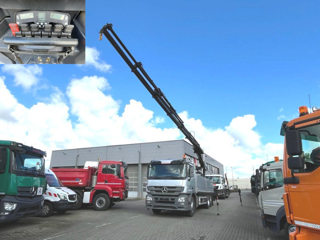 MERCEDES-BENZ Mercedes-Benz Actros Pritsche Heckkran 2546 L 6x2 Hiab 288 6xhyd - Vrachtwagen met open laadbak, Kraanwagen: afbeelding 1 MERCEDES-BENZ Mercedes-Benz Actros Pritsche Heckkran 2546 L 6x2 Hiab 288 6xhyd - Vrachtwagen met open laadbak, Kraanwagen: afbeelding 1