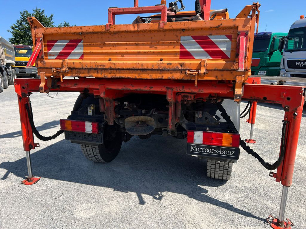 MERCEDES-BENZ Unimog U20 2-Achs Allradkipper Kran Palfinger Kran - Kipper vrachtwagen, Kraanwagen: afbeelding 3 MERCEDES-BENZ Unimog U20 2-Achs Allradkipper Kran Palfinger Kran - Kipper vrachtwagen, Kraanwagen: afbeelding 3