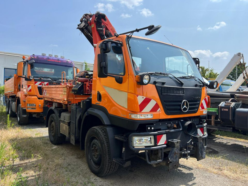 MERCEDES-BENZ Unimog U20 2-Achs Allradkipper Kran Palfinger Kran - Kipper vrachtwagen, Kraanwagen: afbeelding 5 MERCEDES-BENZ Unimog U20 2-Achs Allradkipper Kran Palfinger Kran - Kipper vrachtwagen, Kraanwagen: afbeelding 5