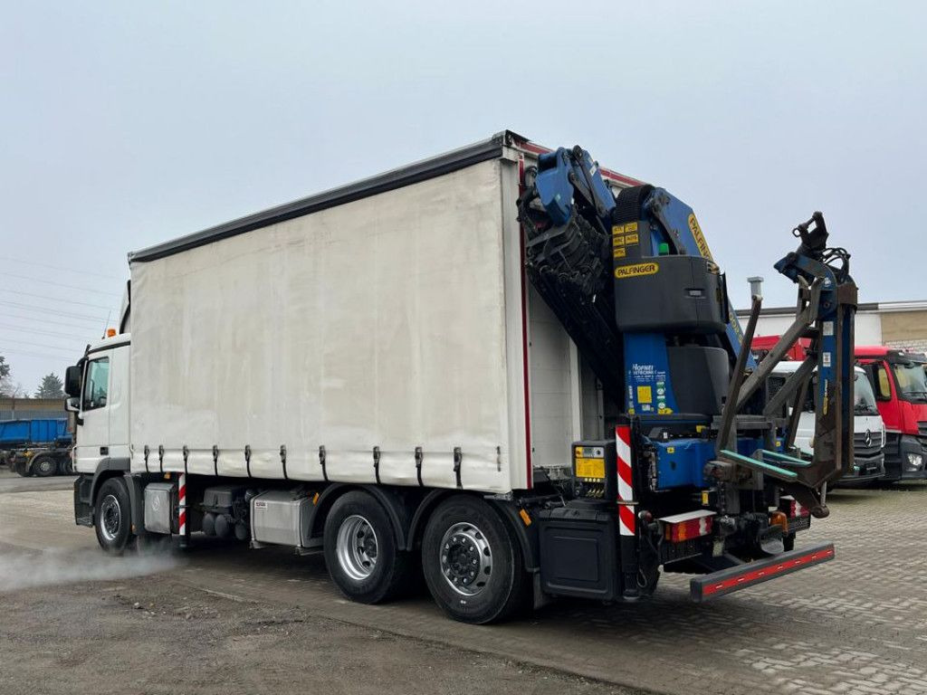 Mercedes-Benz Actros 2541 L6x2 Pritsche Heckkran 34m/to, Jib, - Kraanwagen, Schuifzeilen vrachtwagen: afbeelding 4 Mercedes-Benz Actros 2541 L6x2 Pritsche Heckkran 34m/to, Jib, - Kraanwagen, Schuifzeilen vrachtwagen: afbeelding 4