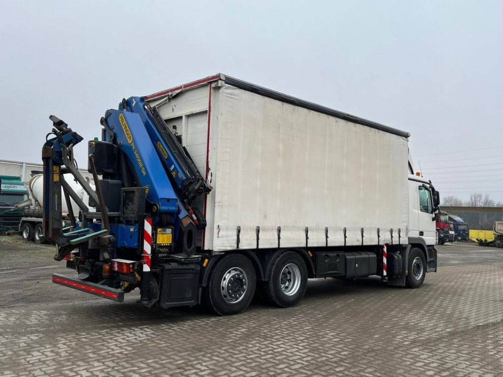 Mercedes-Benz Actros 2541 L6x2 Pritsche Heckkran 34m/to, Jib, - Kraanwagen, Schuifzeilen vrachtwagen: afbeelding 5 Mercedes-Benz Actros 2541 L6x2 Pritsche Heckkran 34m/to, Jib, - Kraanwagen, Schuifzeilen vrachtwagen: afbeelding 5