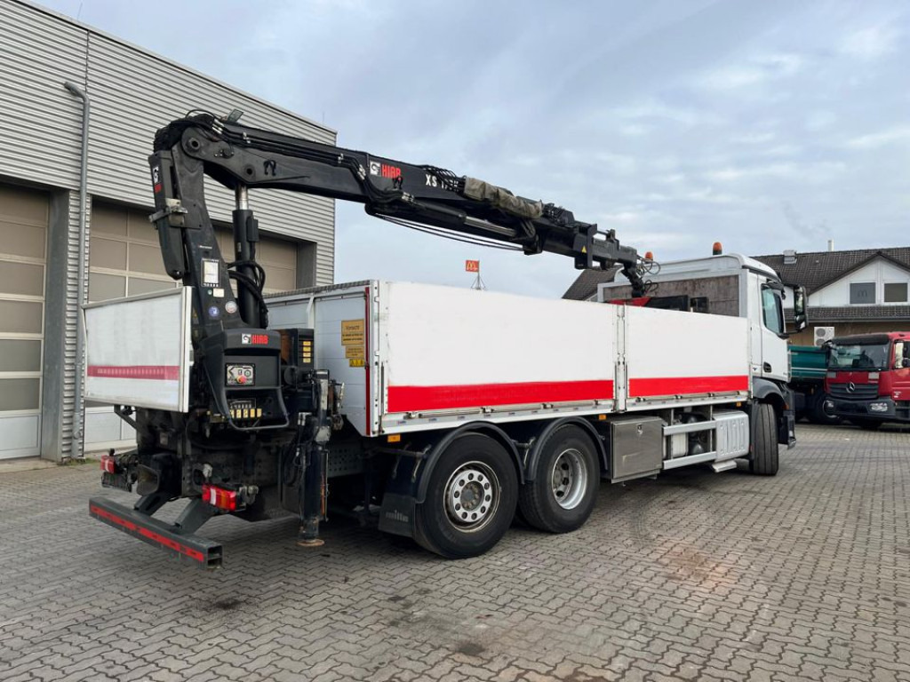 Mercedes-Benz Antos Pritsche Heckkran 2542 6x2 Hiab XS 177 Funk+Zange - Vrachtwagen met open laadbak, Kraanwagen: afbeelding 4 Mercedes-Benz Antos Pritsche Heckkran 2542 6x2 Hiab XS 177 Funk+Zange - Vrachtwagen met open laadbak, Kraanwagen: afbeelding 4