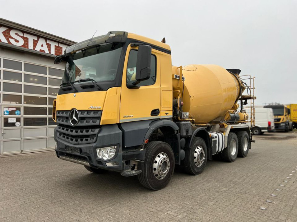 MERCEDES-BENZ Arocs 3240 B 8x4 Betonmischer Deutsch Top Liebherr - Vrachtwagen: afbeelding 1 MERCEDES-BENZ Arocs 3240 B 8x4 Betonmischer Deutsch Top Liebherr - Vrachtwagen: afbeelding 1